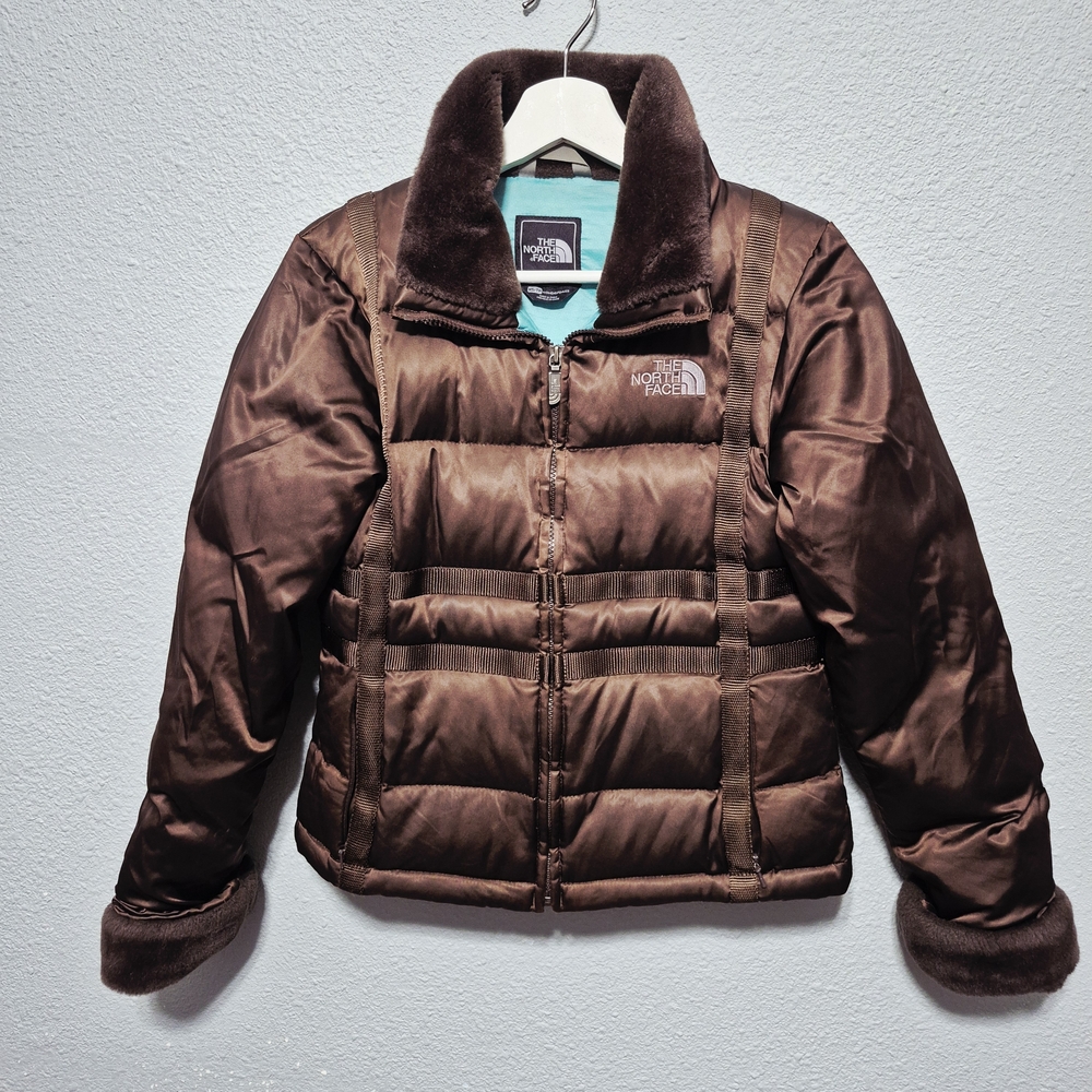 The North Face Chocolate Brown Quilted Jacket